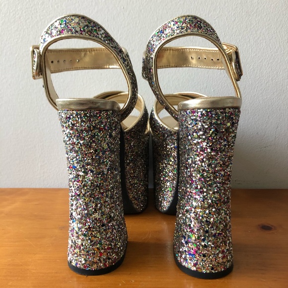 CURRENT MOOD AMBER WAVES PLATFORM SANDALS - Picture 4 of 16